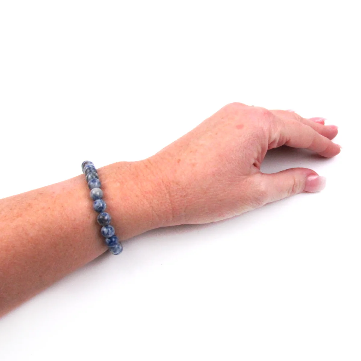 4mm Natural Sodalite Gemstone Beaded Chakra Bracelet Energy Reiki Stone Jewelry - Image 2