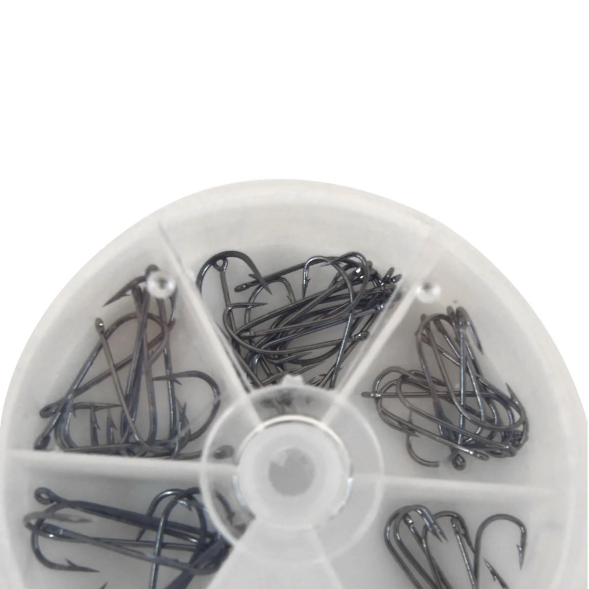 50pc Metal Fish Hooks Case Fishing Equipment Gear Tool Angler Terminal Tackle - Image 2