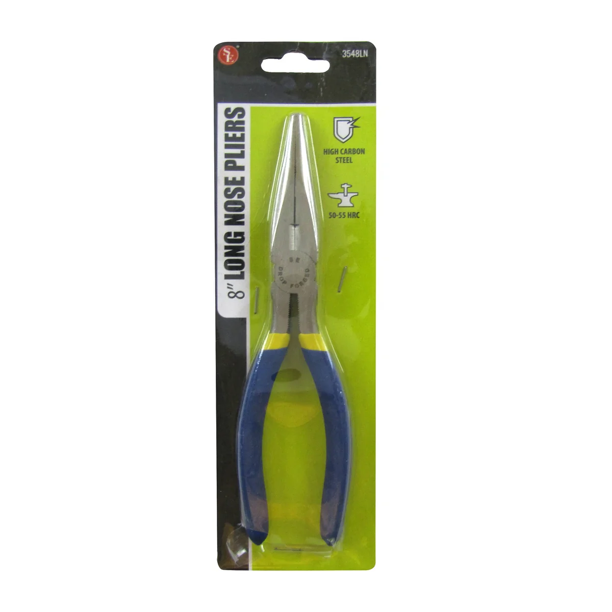 8" Grip Handle Long Needle Nose Pliers Wire Snips Flush Cutters Dikes Hand Tool - Image 2