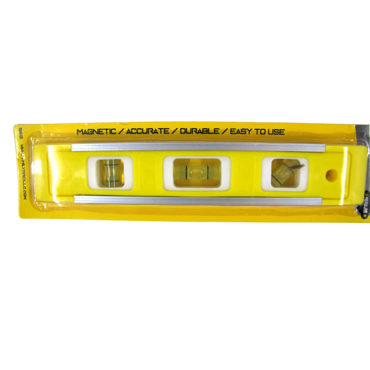 9" Magnetic Horizontal Torpedo Spirit Bubble Vial Box Level Carpenter Hand Tool - Image 4