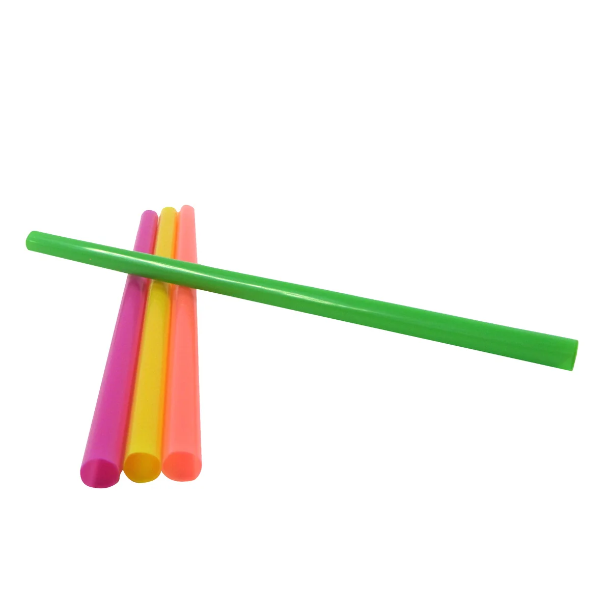 90 Jumbo Wide Disposable Plastic Party Drinking Smoothie Boba Bubble Tea Straws - Image 3