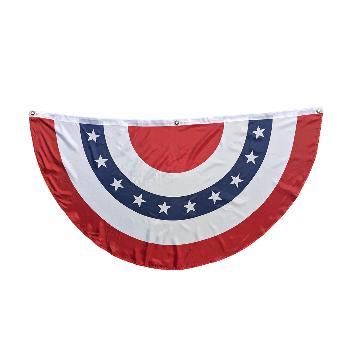 American Flag USA Bunting Red White Blue Banner US Patriotic Front Porch Decor