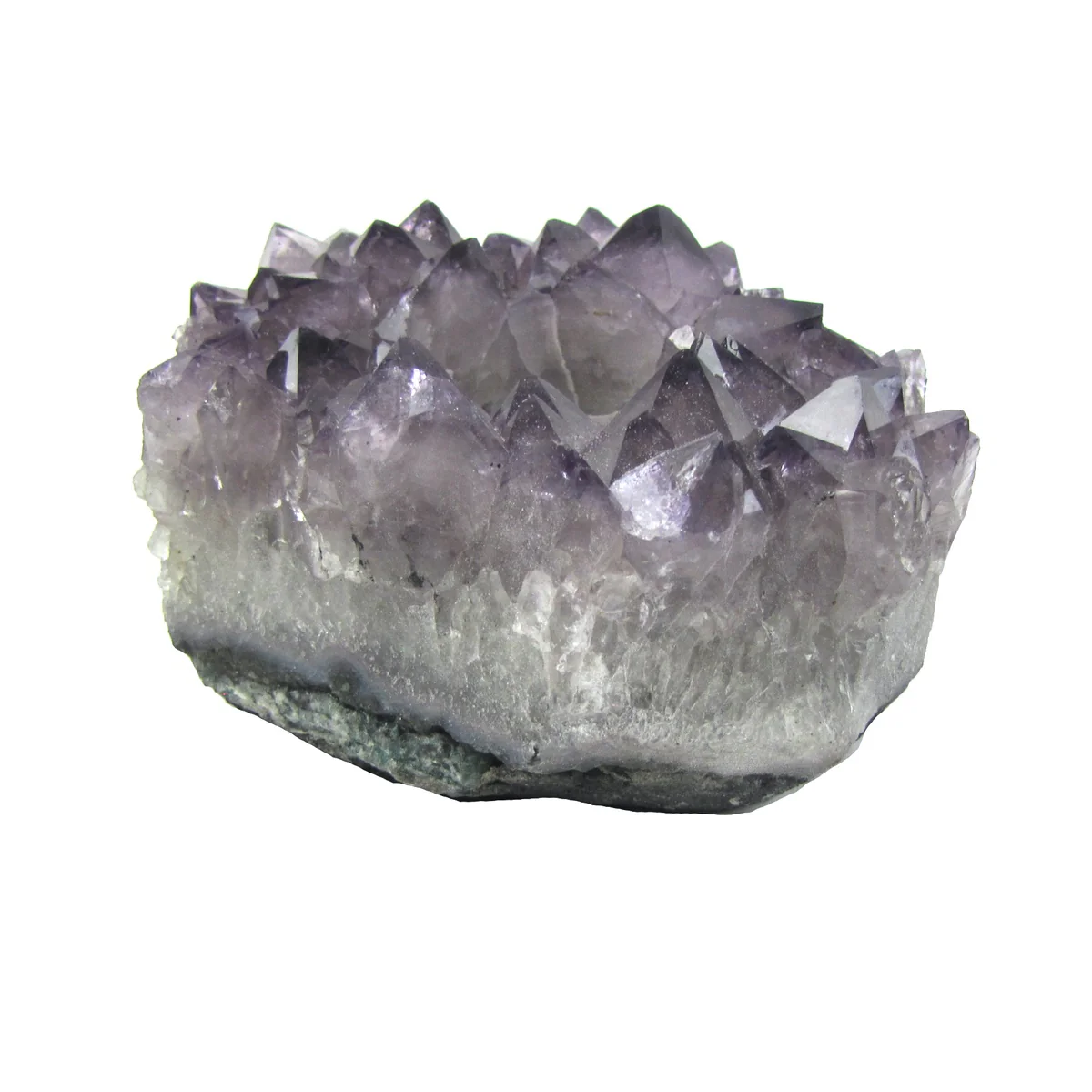 Amethyst Reiki Stone Candle Holder Chakra Heal Negative Energy Balance Crystal - Image 3
