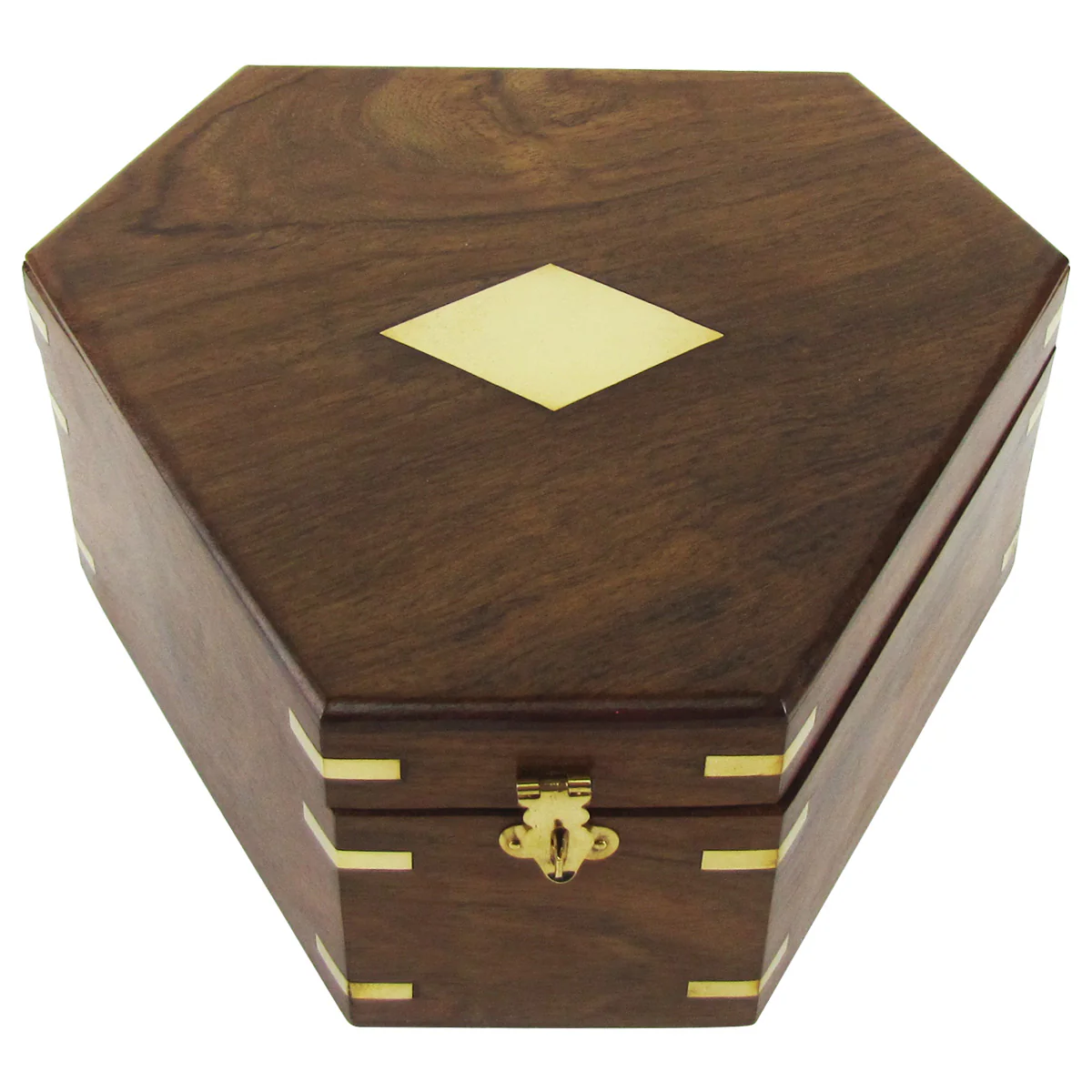 Antique Reproduction Maritime Navigation Sextant w/ Wood Box - Image 9
