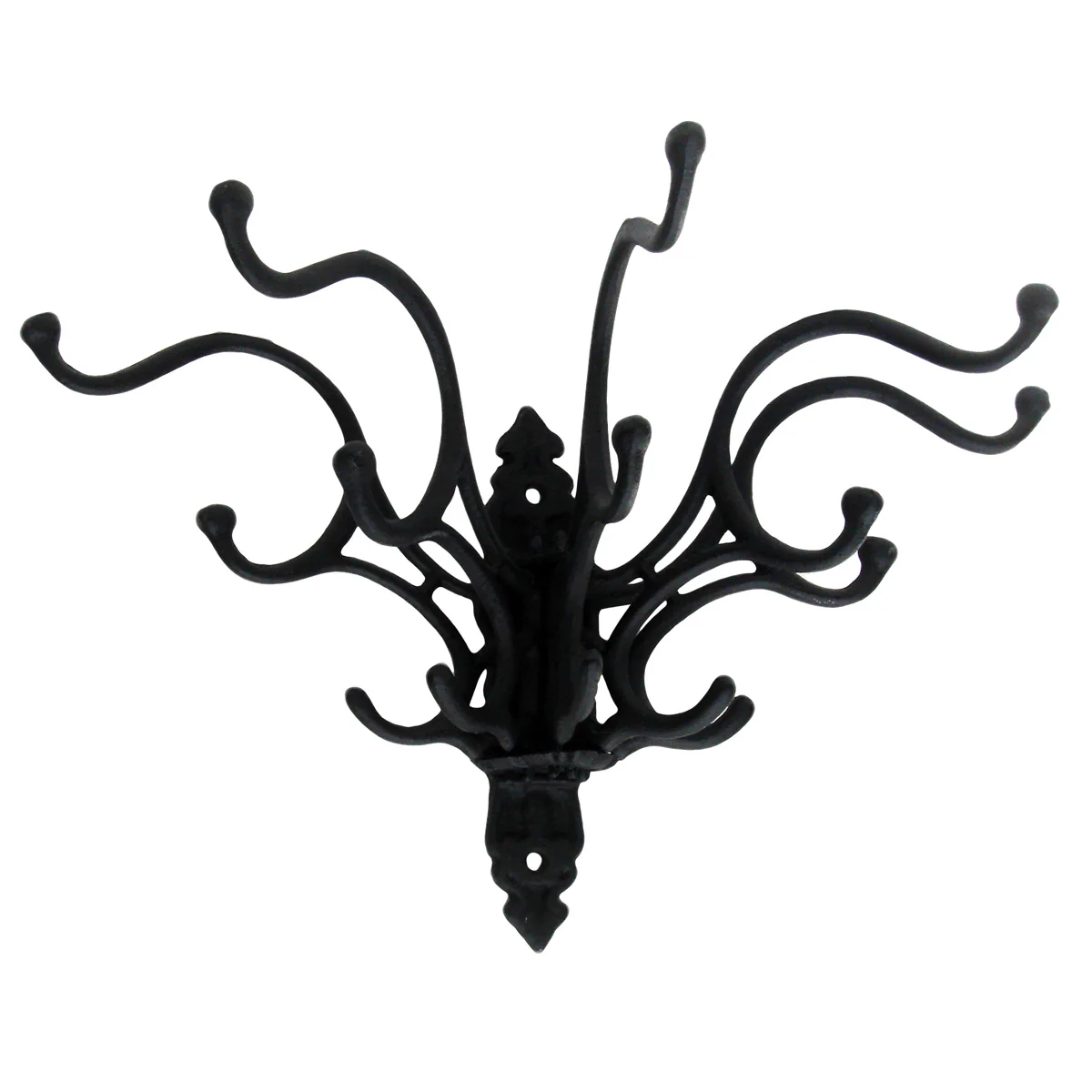 Antique Style Victorian Cast Iron Folding Wall Hooks