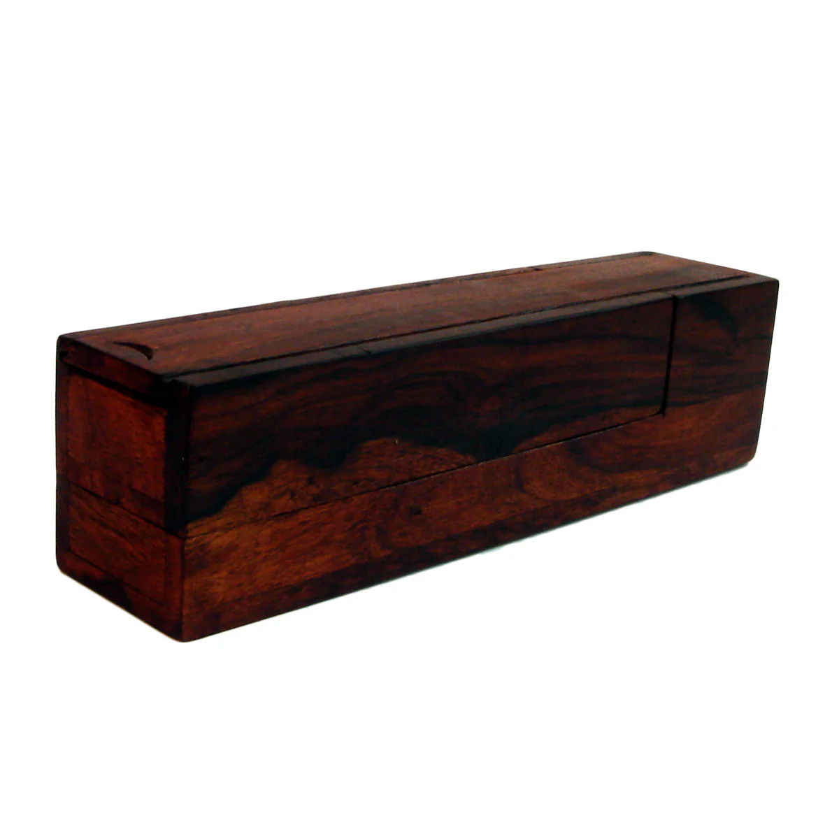 Antique Wooden Ink Pen Case