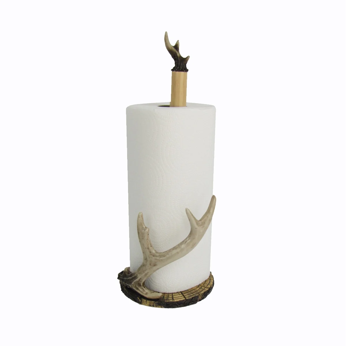 Antler Paper Towel Roll Holder Kitchen Storage Essentials Deer Cabin Home Decor