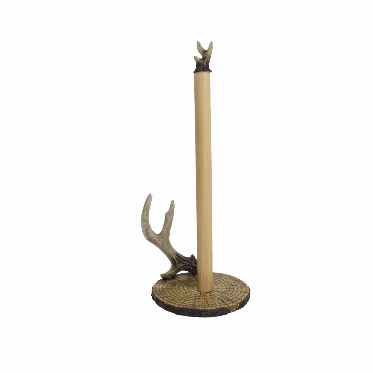 Antler Paper Towel Roll Holder Kitchen Storage Essentials Deer Cabin Home Decor - Image 3