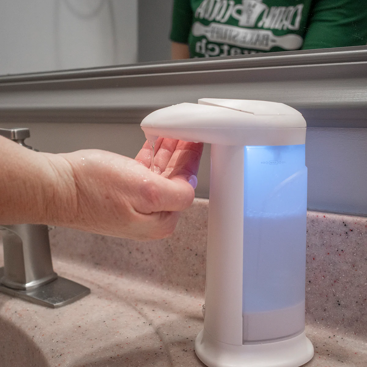 Automatic Touchless Motion Sensor Bathroom Kitchen Hand Sanitizer Soap Dispenser - Image 4