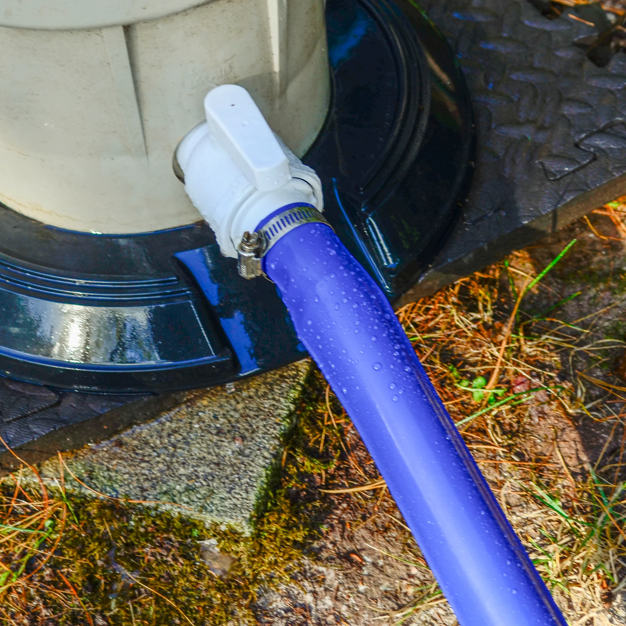 Backwash Swimming Pool Filter Hose 25 FT Above Ground Pools Sump Pump Water 1.5" - Image 6