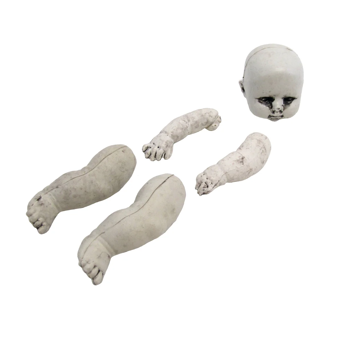 Bag Baby Doll Body Parts Scary Haunted House Prop Indoor Halloween Party Decor - Image 3