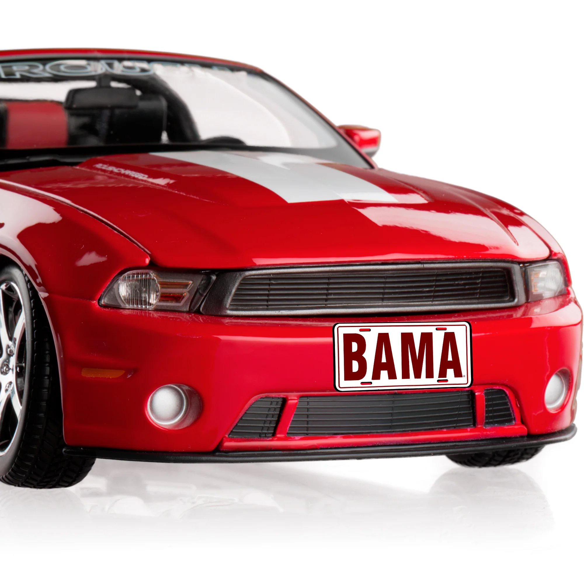 BAMA Vanity License Plate Alabama Crimson Car Truck Tag Roll Tide Gifts 12"x6" - Image 6