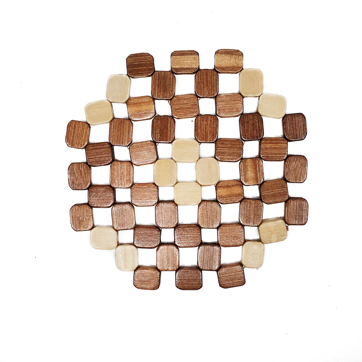 Bamboo Wood Hot Dish Pan Trivet Oven Stove Pad Heat Resist Plate Pot Holder Mat