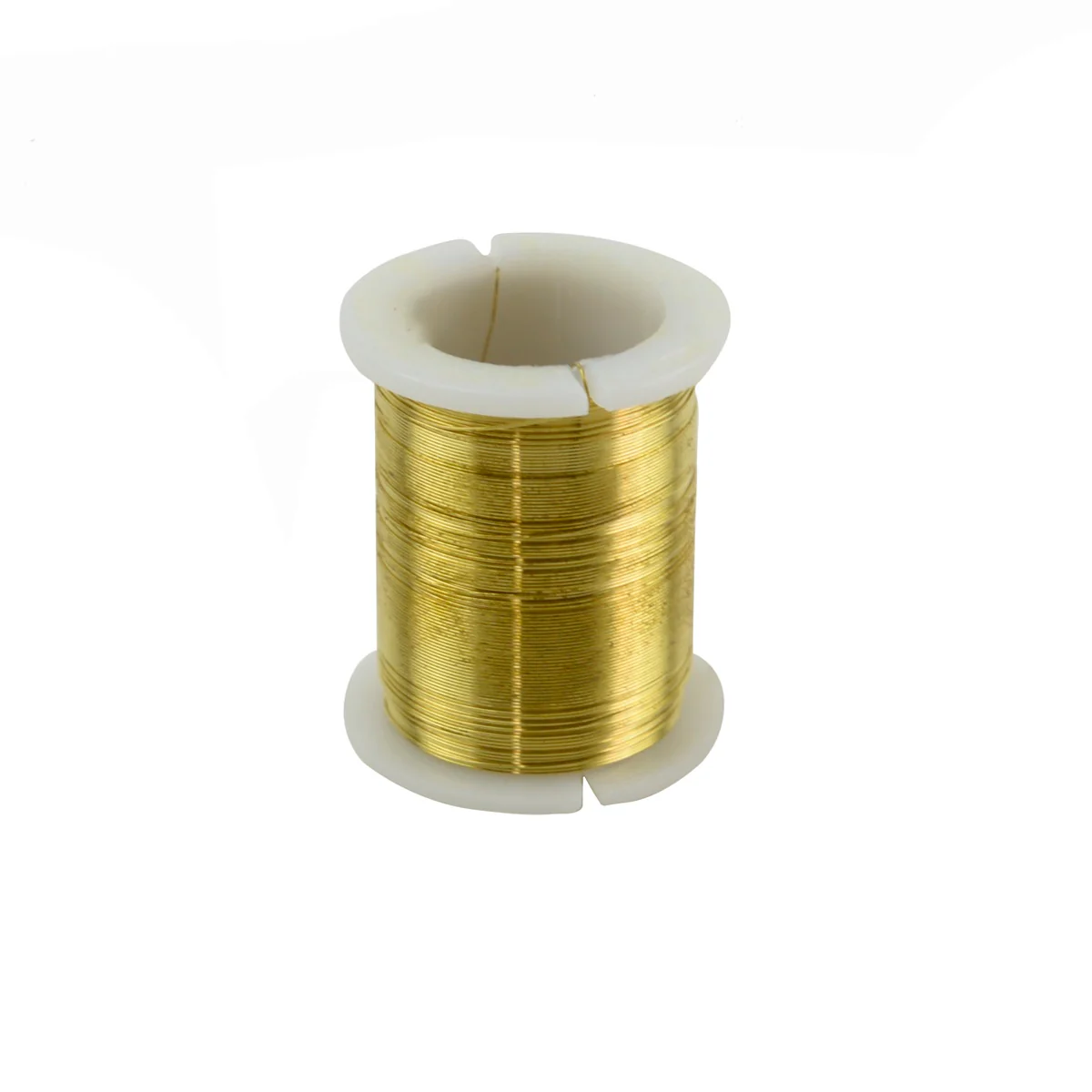 Bare 28 Gauge Gold Round Hobby Sew Wire Dead Soft Jewelry Wrap Art Craft Repair