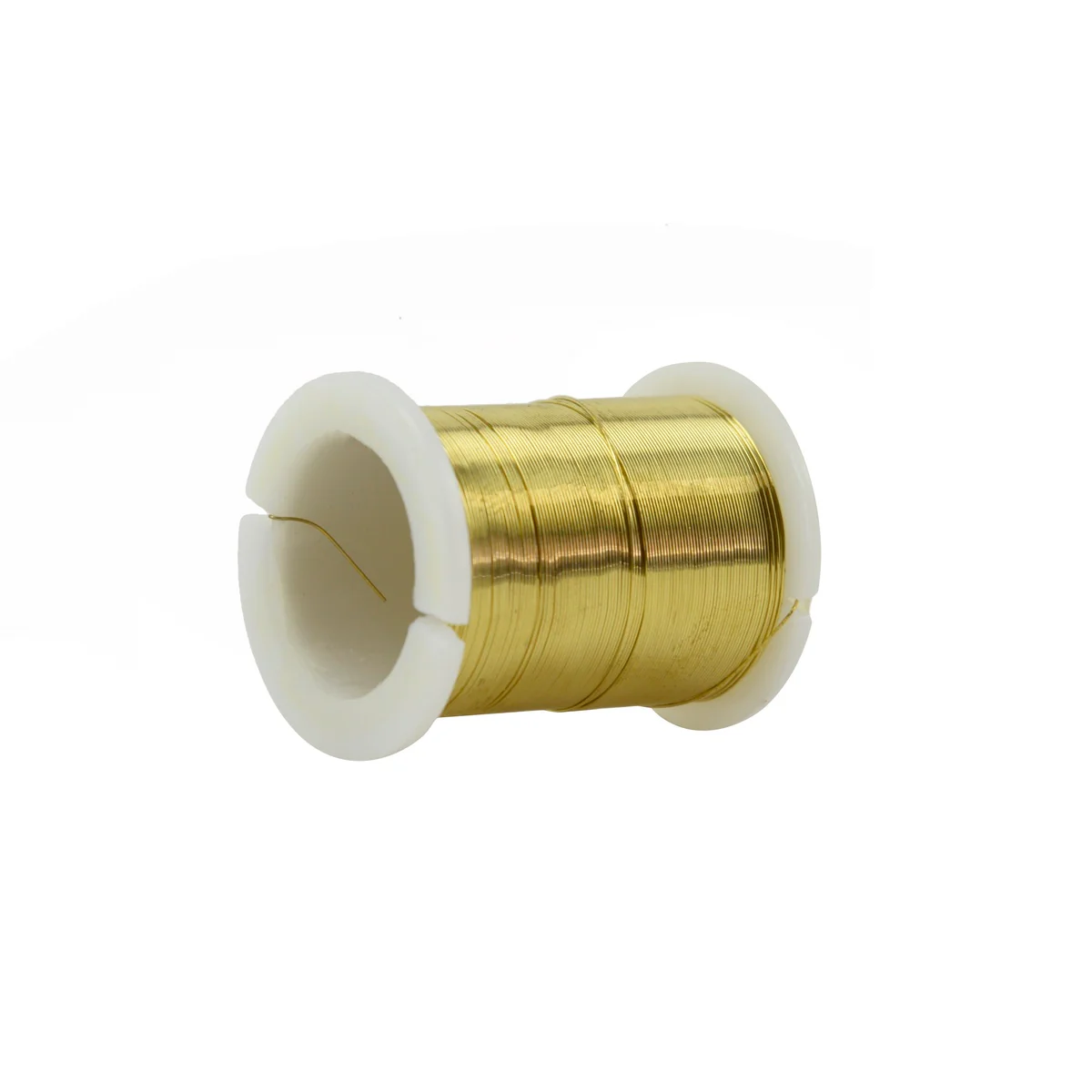 Bare 28 Gauge Gold Round Hobby Sew Wire Dead Soft Jewelry Wrap Art Craft Repair - Image 2