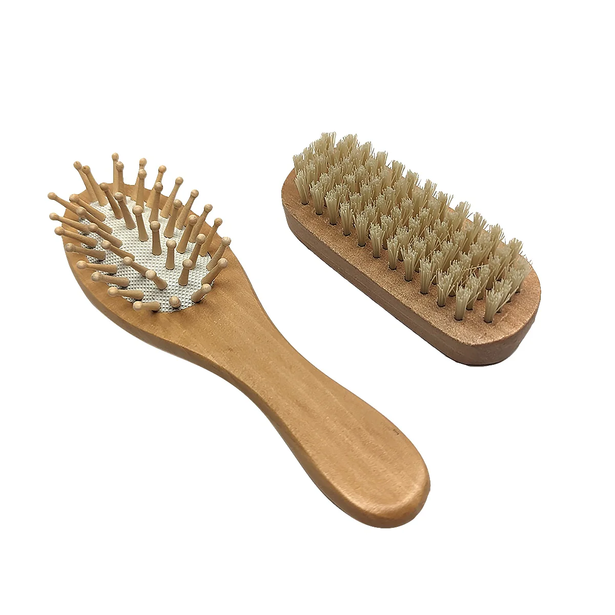 Bath Set Hair Nail Brush Foot Scrubber Loofah Sponge Pumice Bathroom Accessories - Image 2