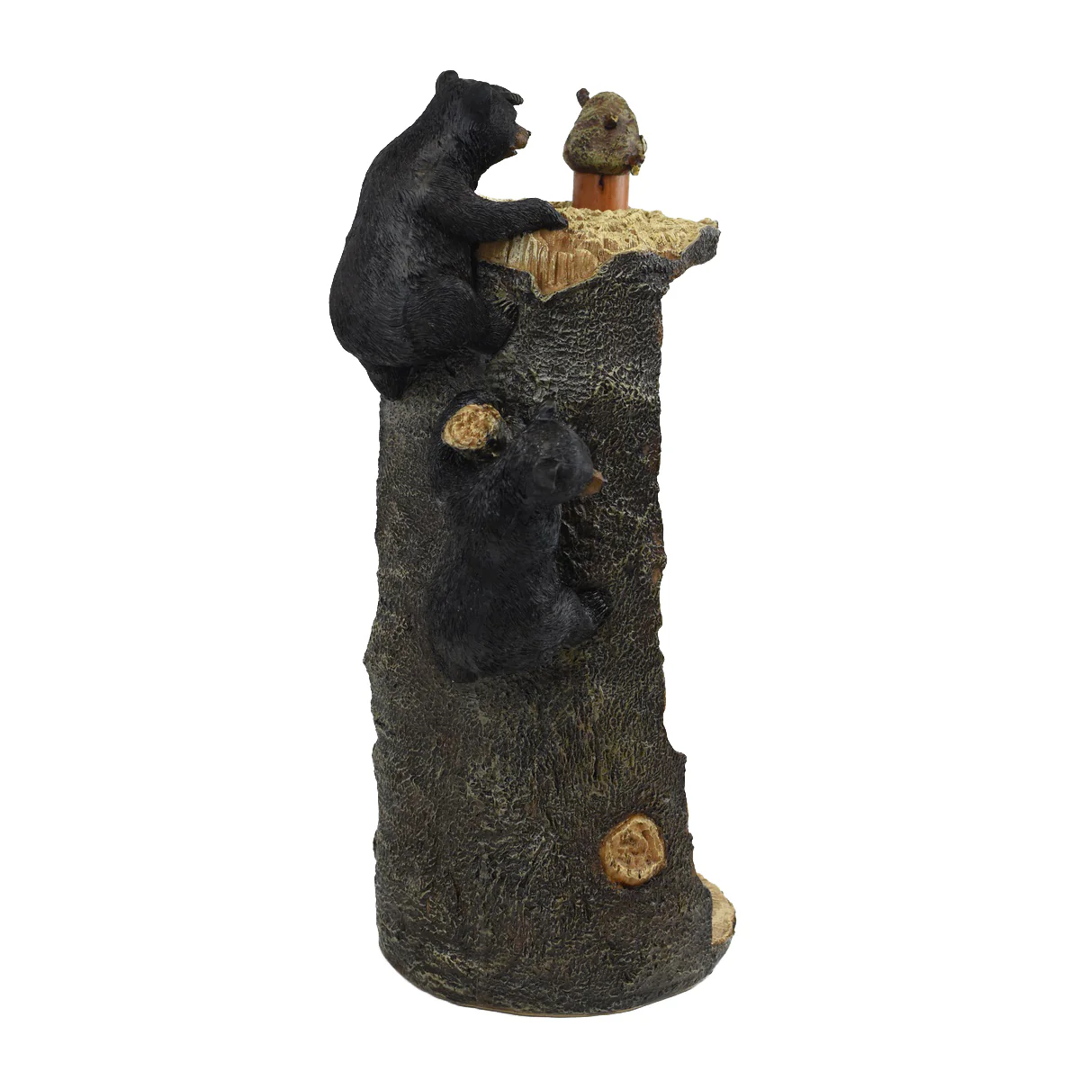 Black Bears Paper Towel Roll Holder Kitchen Storage Essentials Cabin Home Decor - Image 4