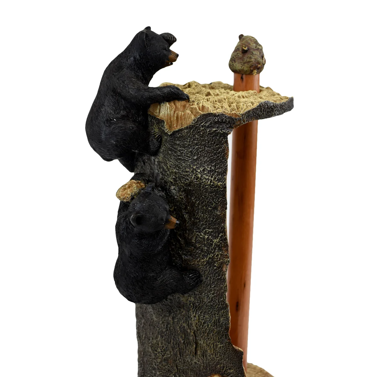 Black Bears Paper Towel Roll Holder Kitchen Storage Essentials Cabin Home Decor - Image 5