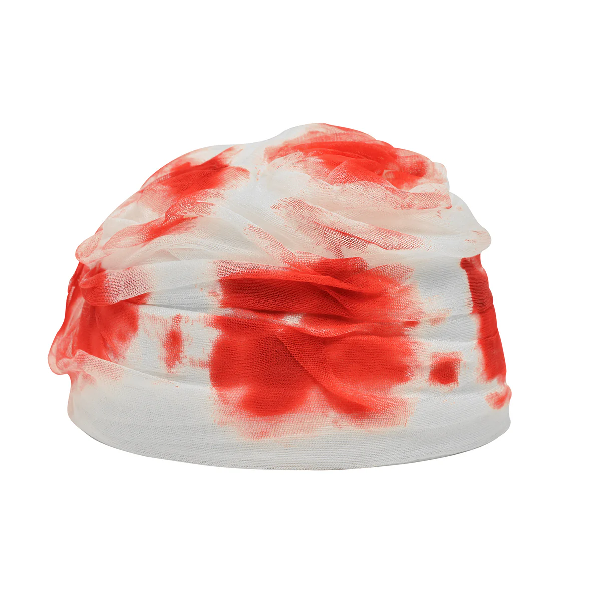 Bloody Bandage Head Wrap Cap Hat Cosplay Halloween Costume Accessory Movie Prop
