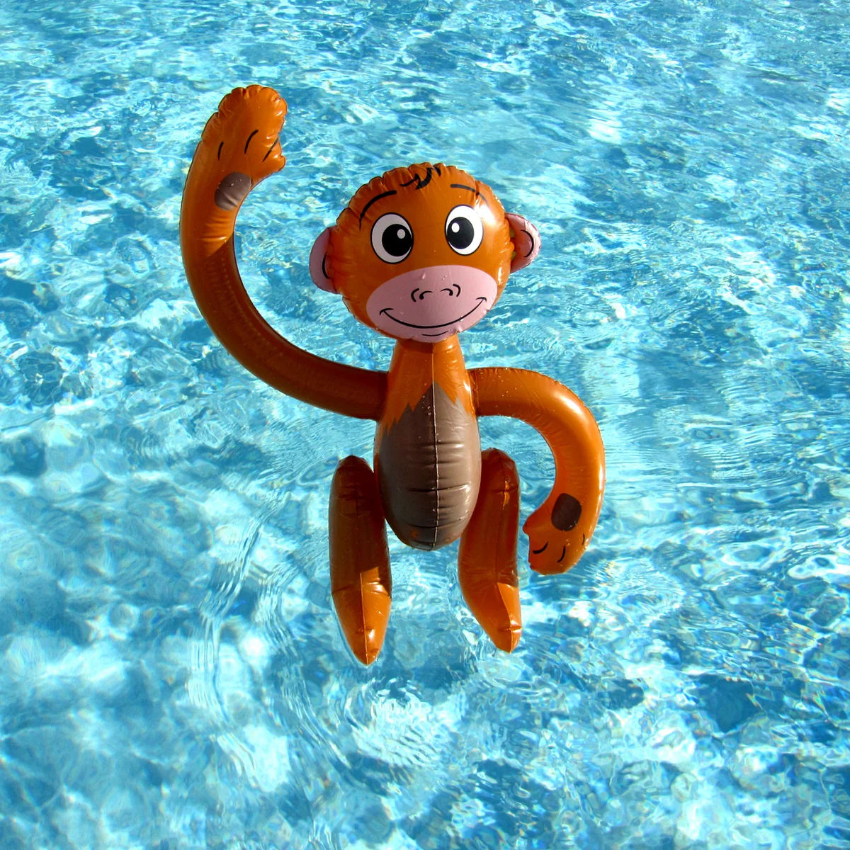 Blow Up Float Kids Toys Inflatable Monkey Pool Floats Party Favor Birthday Decor - Image 5
