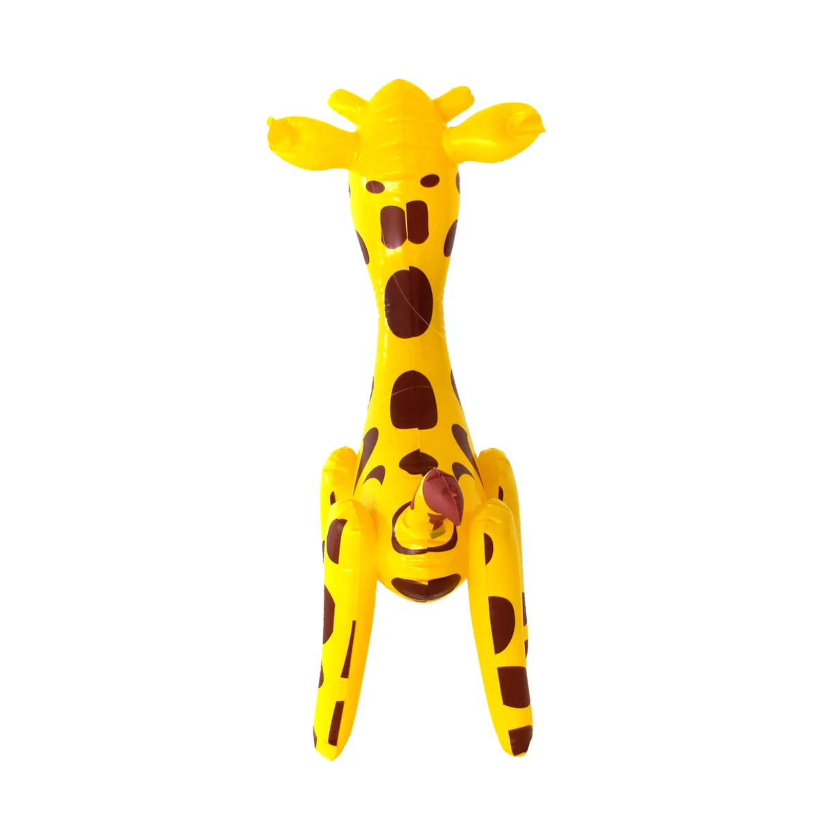 Blow Up Float Zoo Toys Inflatable Giraffe Pool Floats Party Favor Birthday Decor - Image 3