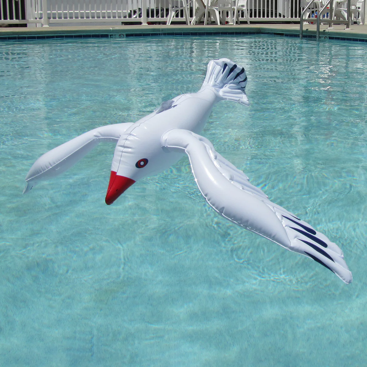 Blow Up 3pc Seagull Float Toys Inflatable Pool Floats Party Favor Birthday Decor - Image 8