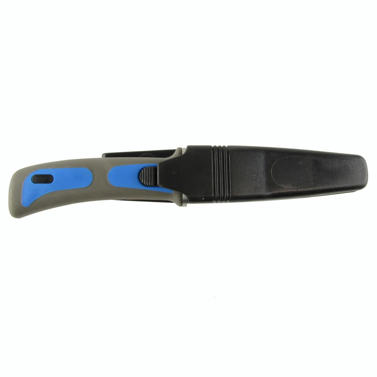 Blue SCUBA Dive Knife/Snorkeling Gear Equipment w/Sheath and Line Cutter Diving Knives - Image 3