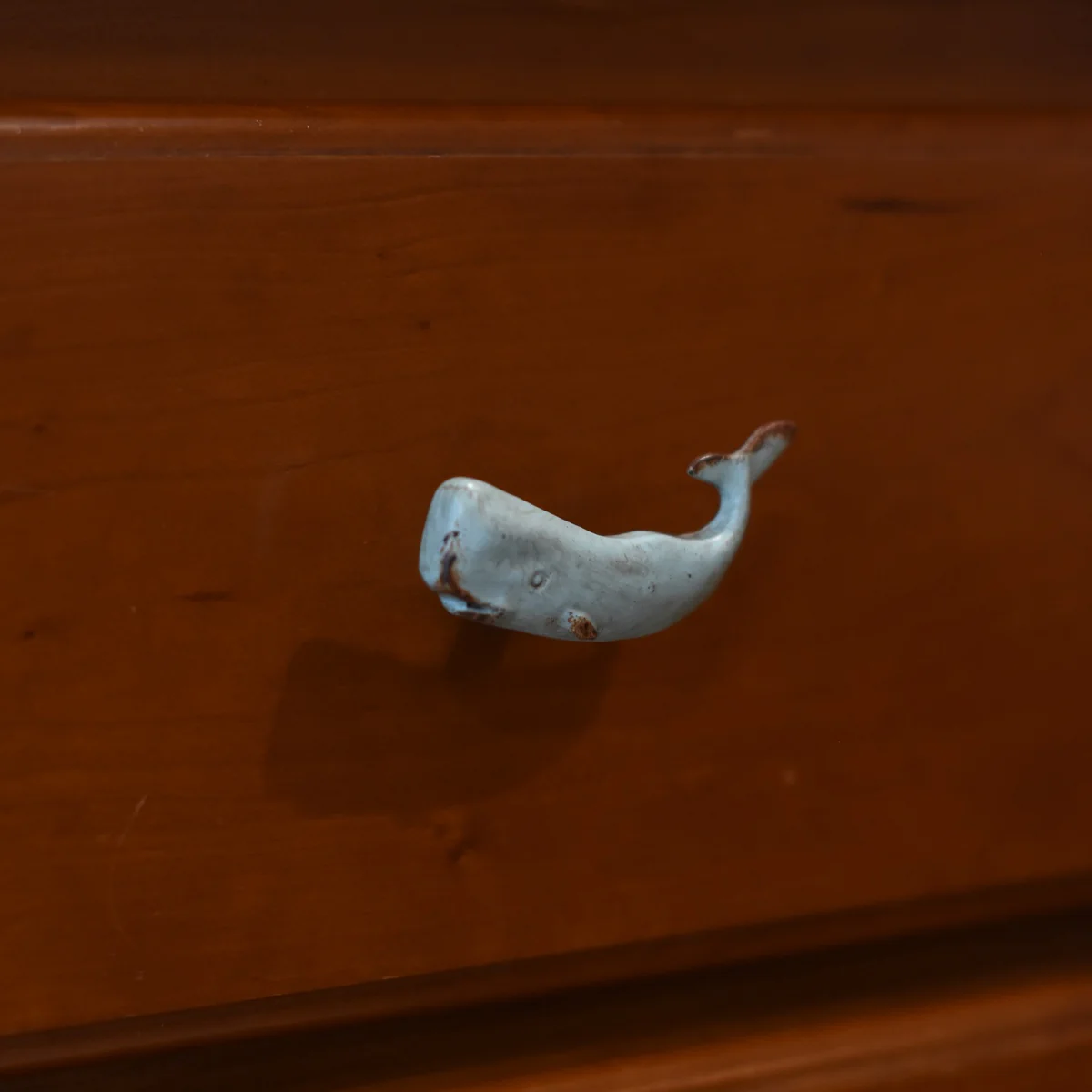 Blue Whale Pull Dresser Knob Kitchen Cabinet Hardware Coastal Beach Home Decor - Image 4