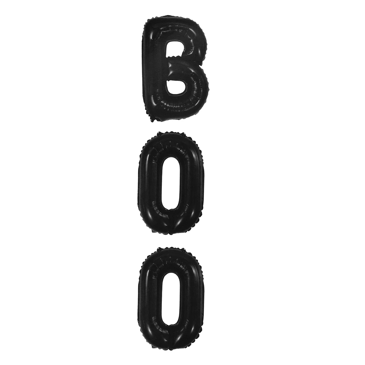 BOO EEK Orange Black Balloons Halloween Supplies Mylar Arch Birthday Party Decor - Image 2