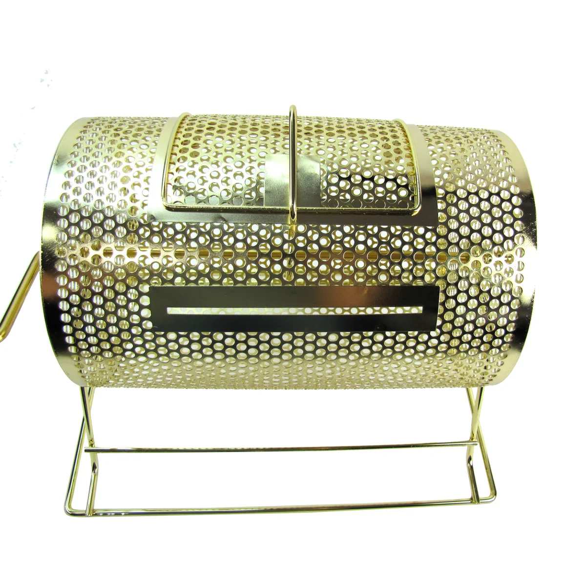 Brass Raffle Ticket Drum Lottery Bingo Ball Drawing Tumbler Game Prize Spinner - Image 4