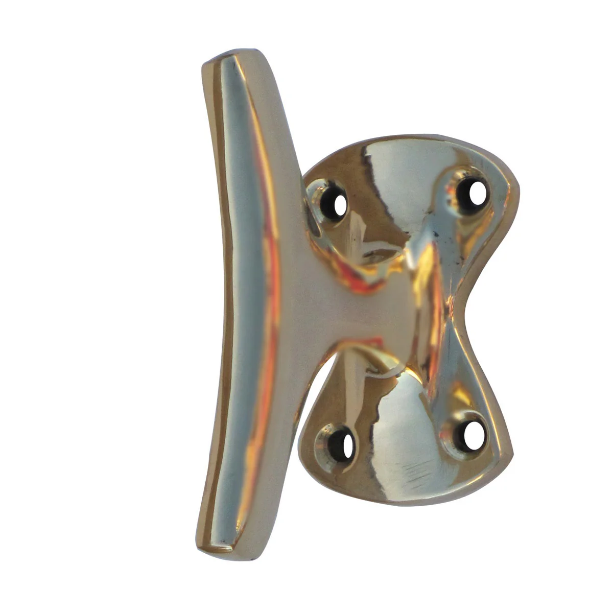 Brass Wall Mount Sailboat Cleat Hook