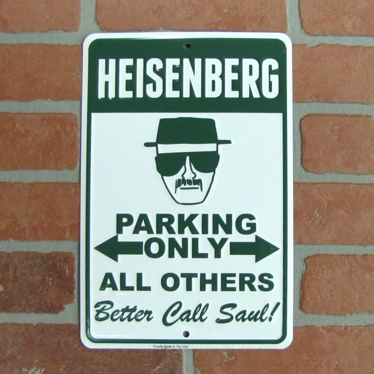 Breaking Bad Heisenberg Novelty No Parking 8x12 Sign Man Cave Garage Wall Decor - Image 3