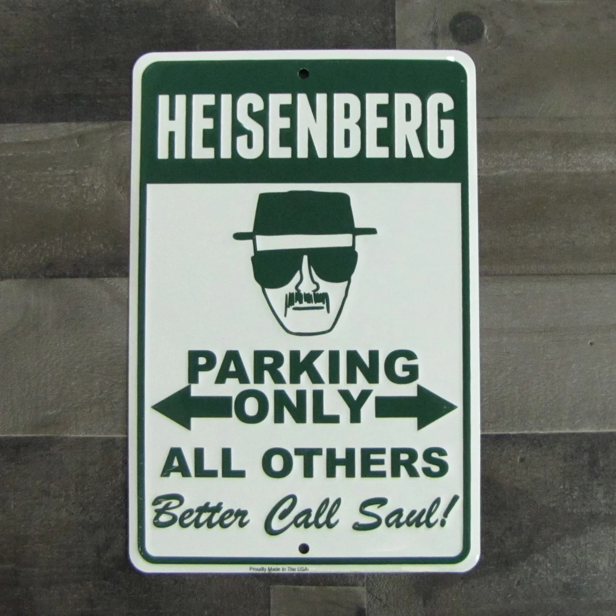 Breaking Bad Heisenberg Novelty No Parking 8x12 Sign Man Cave Garage Wall Decor - Image 4