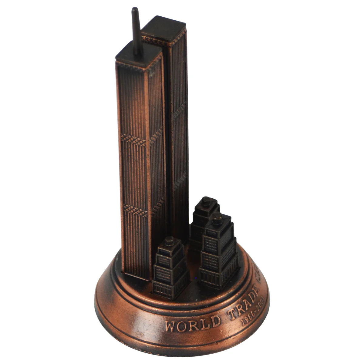 Bronze Metal World Trade Center Replica - Image 3