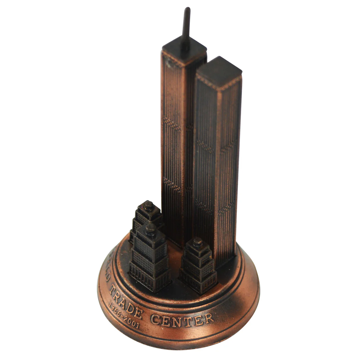 Bronze Metal World Trade Center Replica - Image 4
