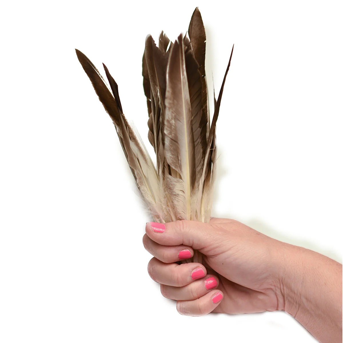 Bulk Duck Hat Crafts Feathers White Fly Tying Feather Fishing Tackle Materials - Image 4