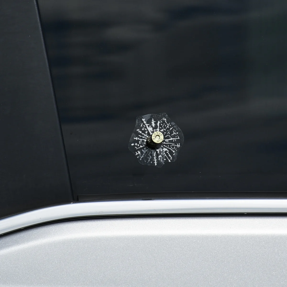 Bullet Hole Funny Car Window Decal Prank Auto Practical Joke Truck Sticker Gag - Image 3