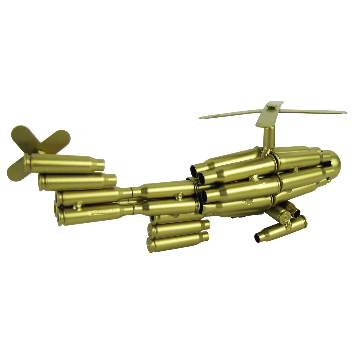 Bullet Shell Casing Shaped Military Helicopter - Image 5