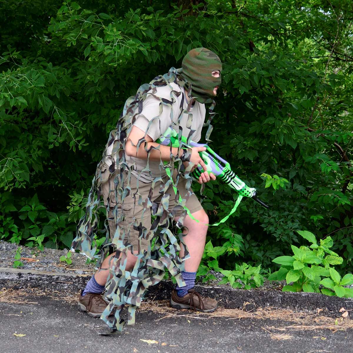 Camo Blind Netting Sun Shade Net Hunter Tarp Camping Accessories Party Decor - Image 4