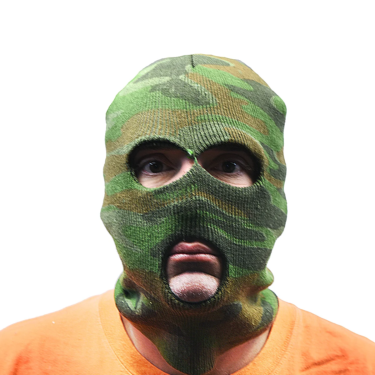 Camo Tactical Ski Biker Cycling Mask Breathable Full Face Head Winter Balaclava - Image 2