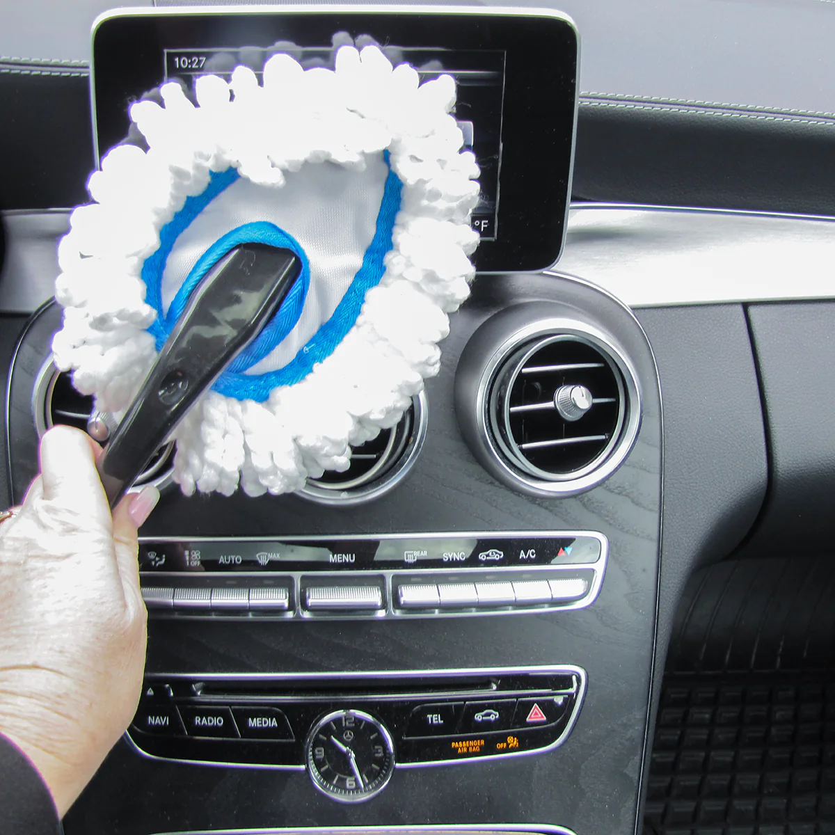 Car Dashboard Cleaner Detail Duster Vehicle Interior Dust Wand Brush Clean Tool - Image 2