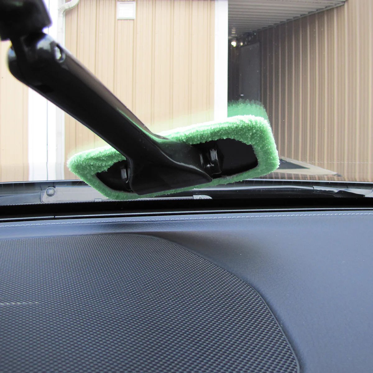 Car Windshield Clean Kit Microfiber Cloth Wand Interior Brush Glass Window Tool - Image 5