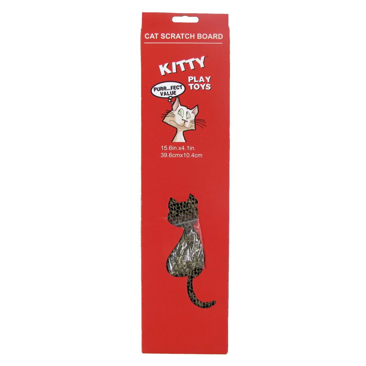 Cardboard Cat Scratch Pad Catnip Scratcher Board Indoor Kitten Toy Pet Accessory