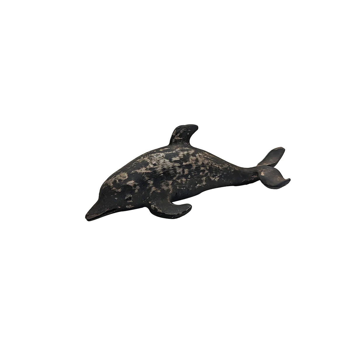 Cast Iron Dolphin Mini Paperweight Heavy Weight Desk Accessory Home Office Decor - Image 2