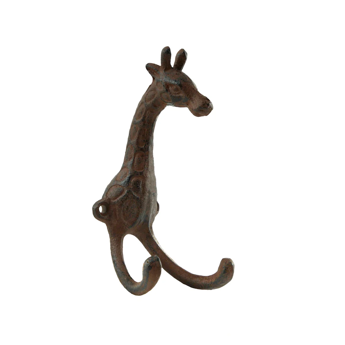 Cast Iron Giraffe 3D Towel Hook Bib Coat Hat Holder Gear Hanger Kids Room Decor