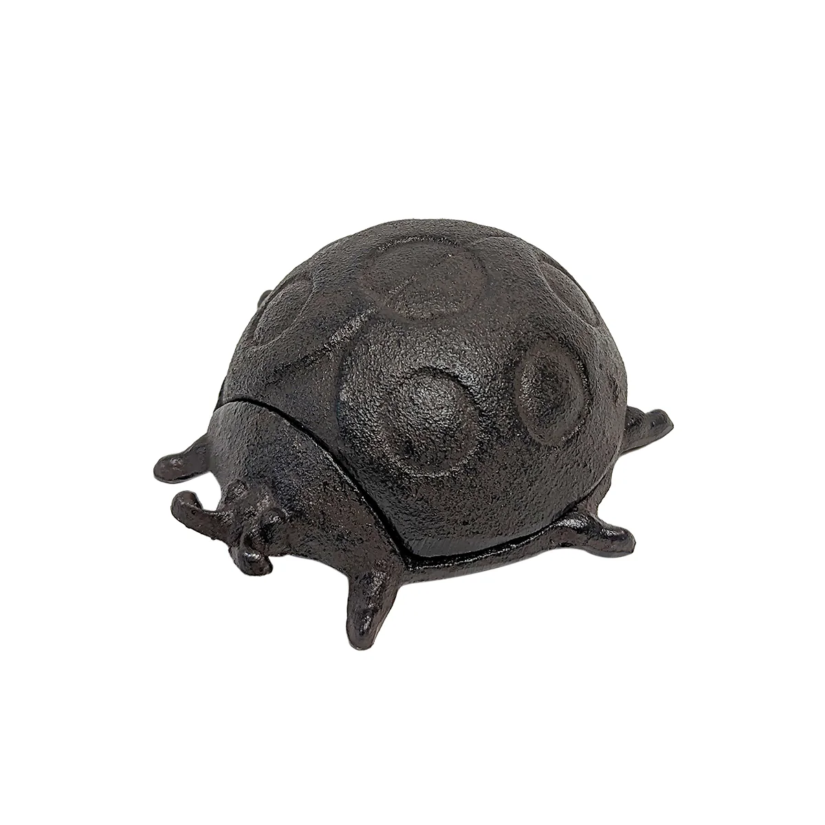 Cast Iron Ladybug Hide A Spare Key House Door Lock Keys Box Outdoor Garden Decor