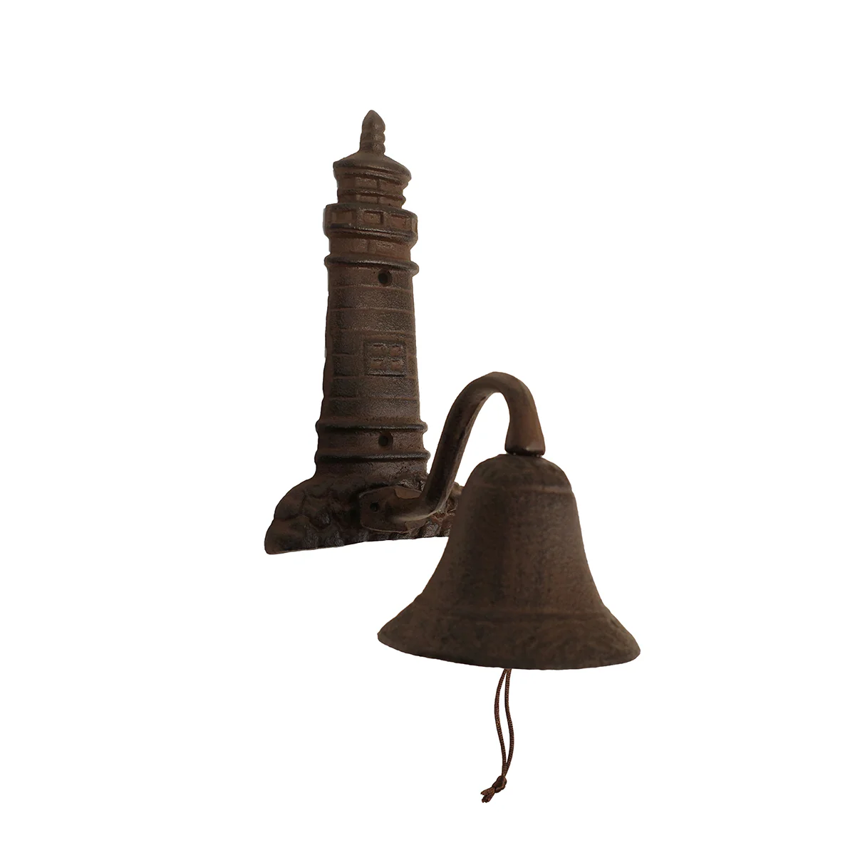 Cast Iron Lighthouse Welcome Bell - Image 2
