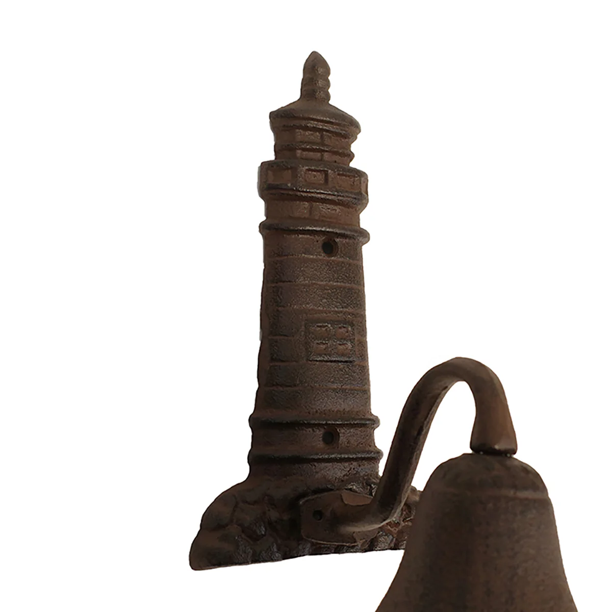 Cast Iron Lighthouse Welcome Bell - Image 3