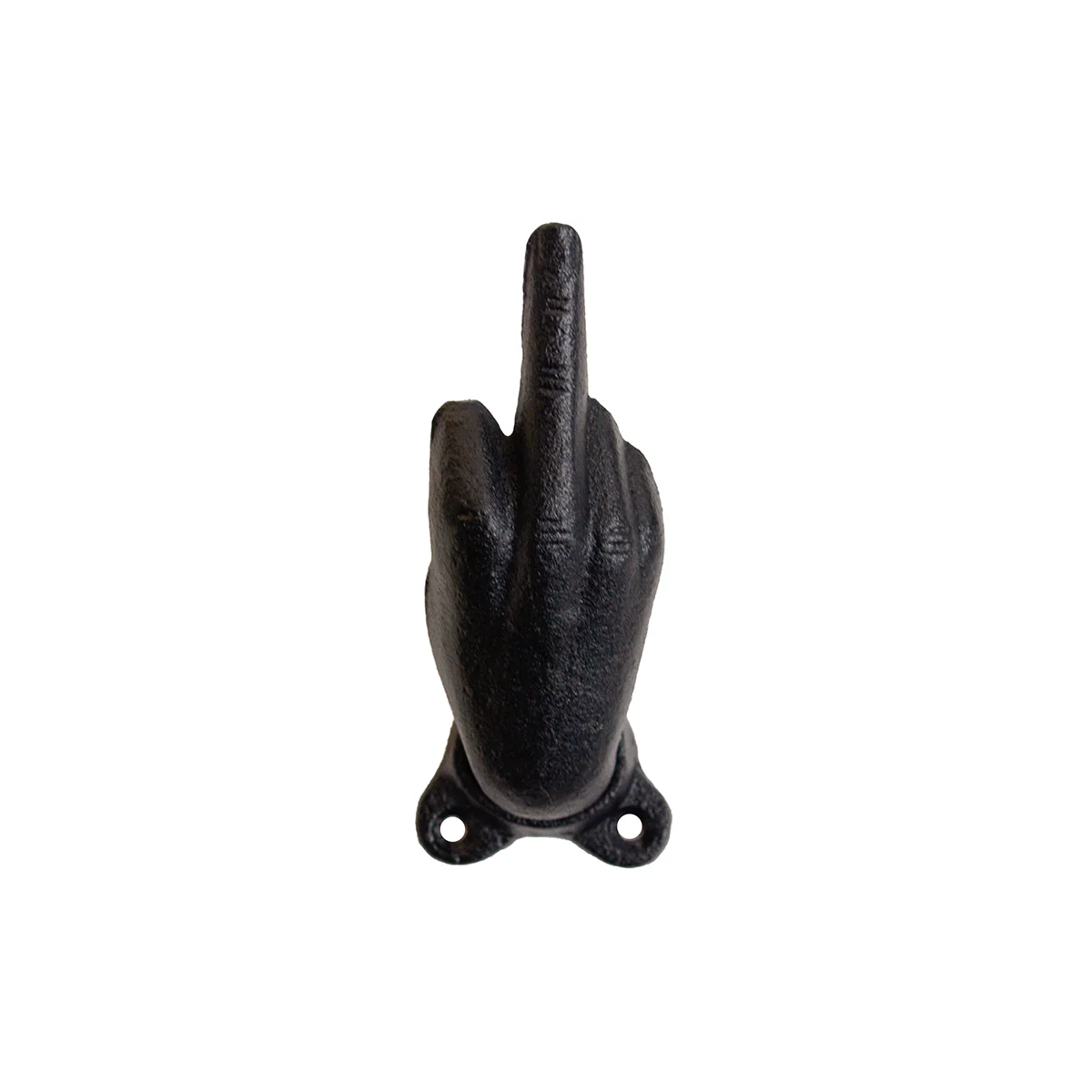 Cast Iron Screw You Wall Hook Coat Hat Towel Rack Man Cave Home Bar Garage Decor