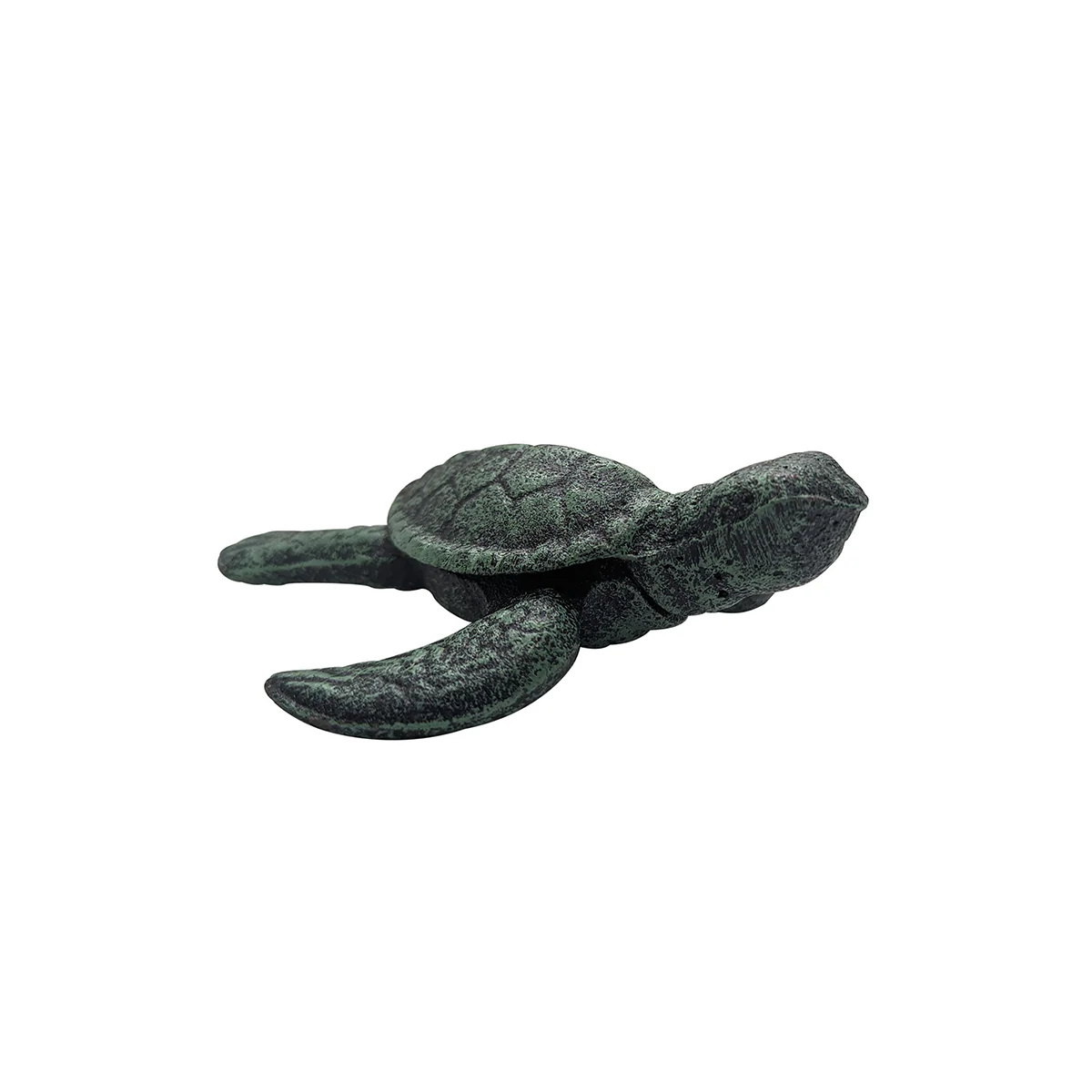 Cast Iron Sea Turtle Paperweight Heavy Weight Mini Desk Accessory Office Decor - Image 2